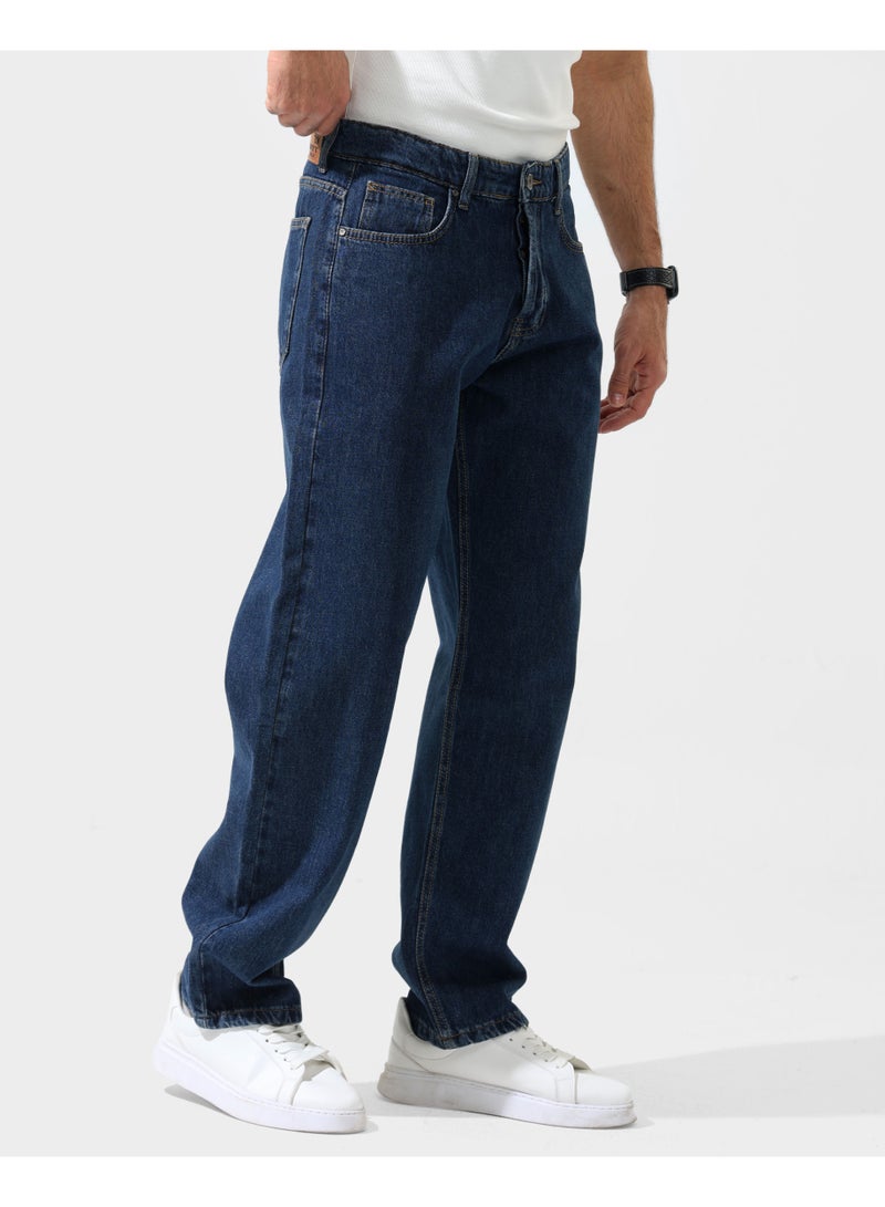 Dott Men’s Modern Loose Fit Denim Jeans - Image 2